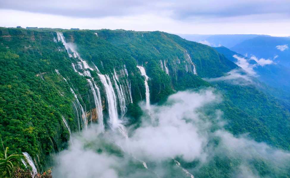 Scenic view of Enchanting Meghalaya